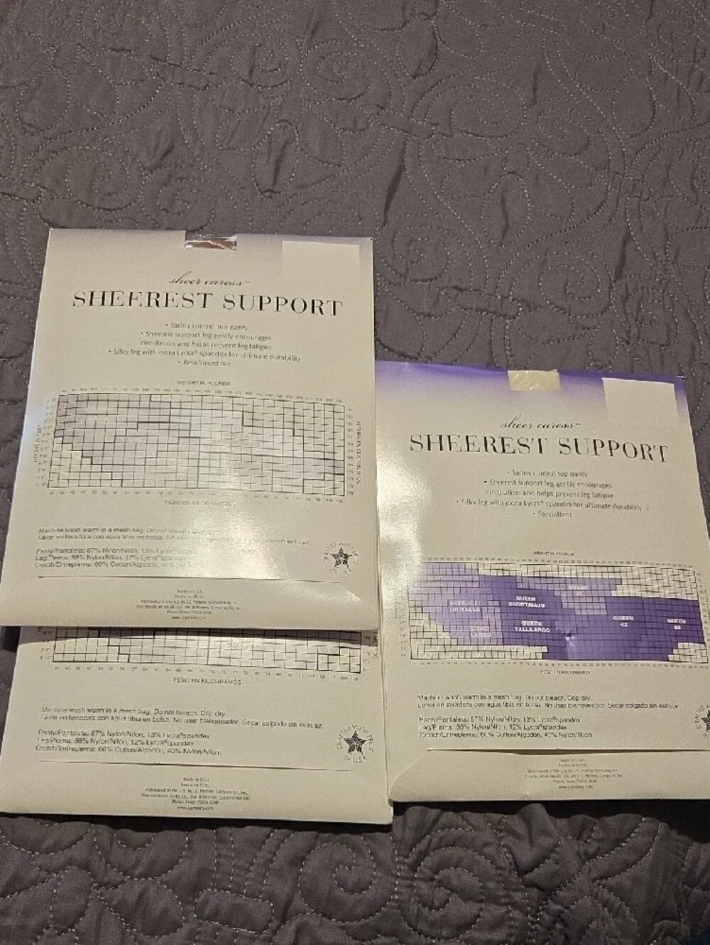 jcpenney sheerest support
